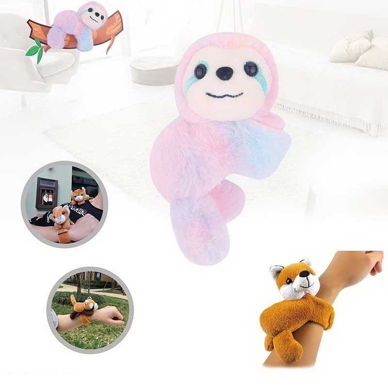 М’яка іграшка-браслет 034-21 (240) чіпляється лапками на руку