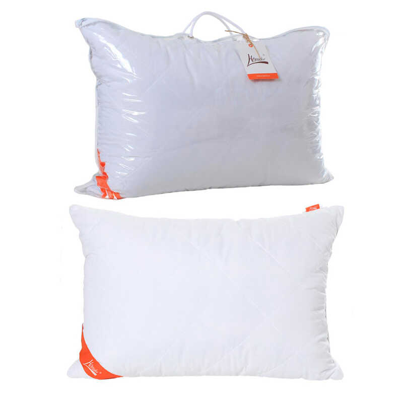 гр Подушка "Лебединий пух" 50 * 70см 3010104 (1) мікрофібра стьобана, "Homefort"