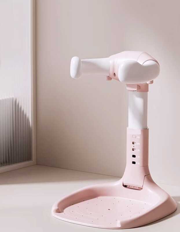 гр Підставка для купання Bimbo H-31065 (1) колір рожевий, розмір: 405047 см, регулювання висоти, кріплення для душової лійки, в коробці