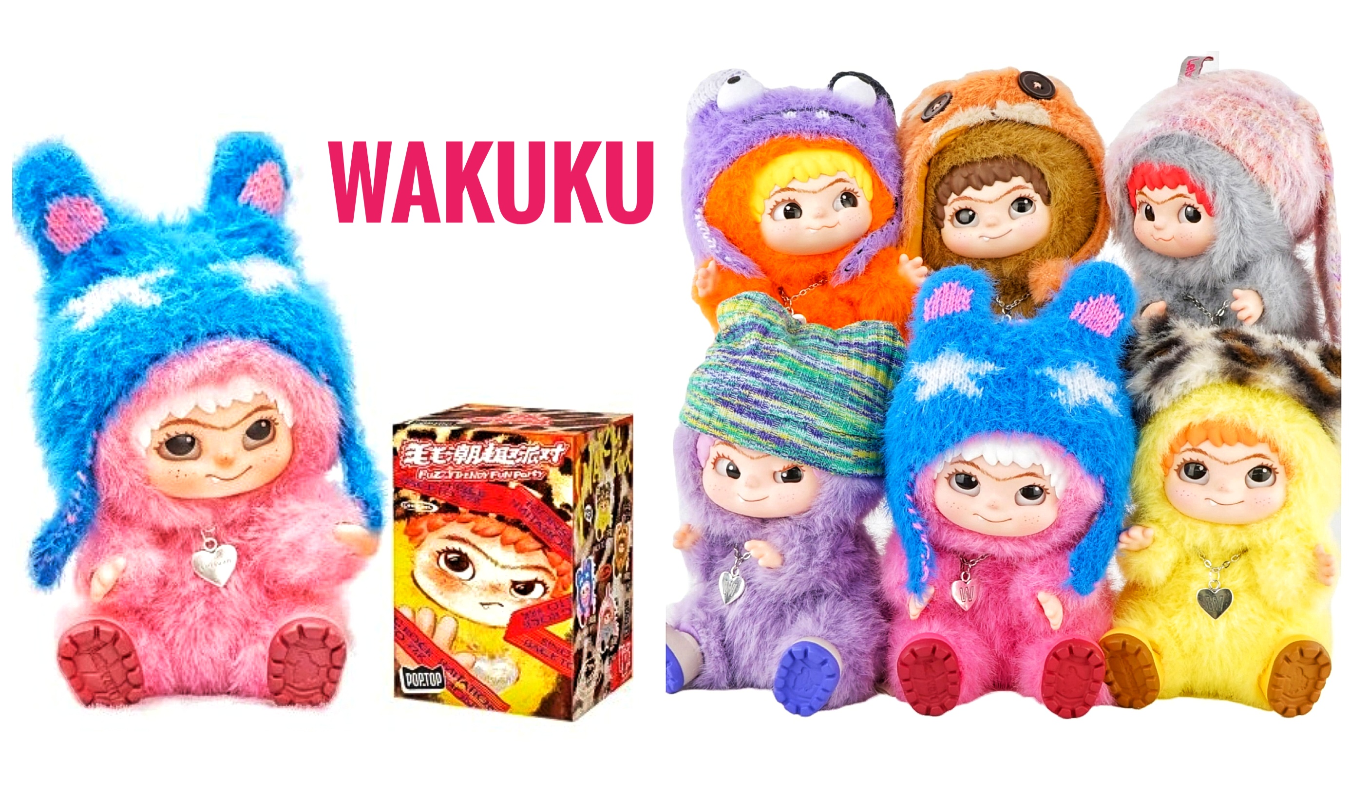 Лялька «Вакуку» , м'яка , мікс видів , коробка