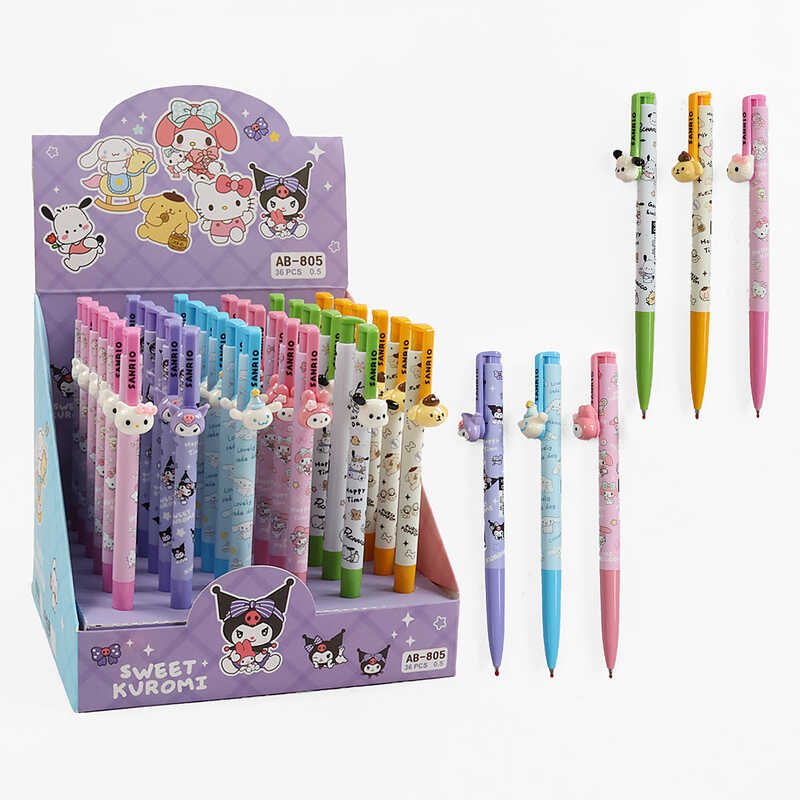 Ручка C 72642 (36) ЦІНА ЗА 36 ШТУК В БЛОЦІ, герой, кулькова, синя паста, у коробці