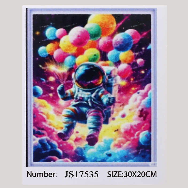 Алмазна мозаїка JS 17535 (50) "TK Group", 20х30 см, в коробці