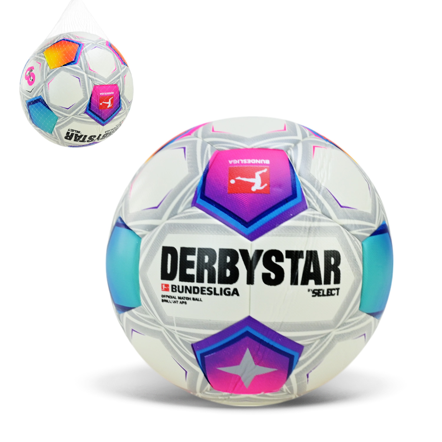 М'яч футбольний 25712 "DERBYSTAR", мікрофібра , PU , 400 гр , кульок