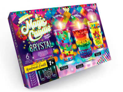 гр Набір для творчості "MAGIC CANDLE CRYSTAL" MgC-02-01 (5) "Danko Toys"