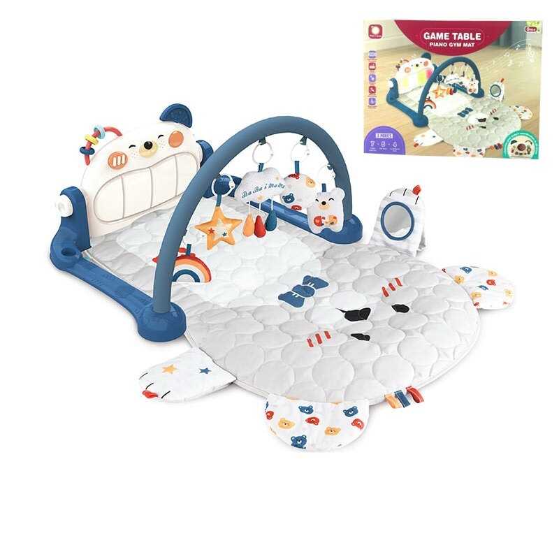 Килимок HX 9158 A Штрих = 50972 (6) СИНІЙ, в коробці