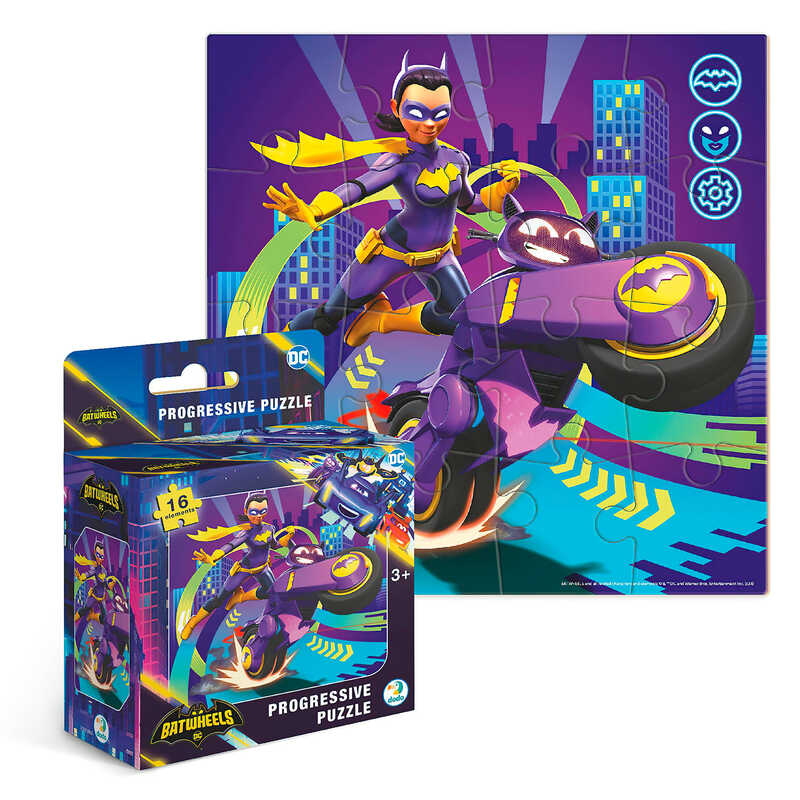 гр Пазли "Мотоцикл Бібі" 200552 (40) "Dodo", 16 елементів, в коробці