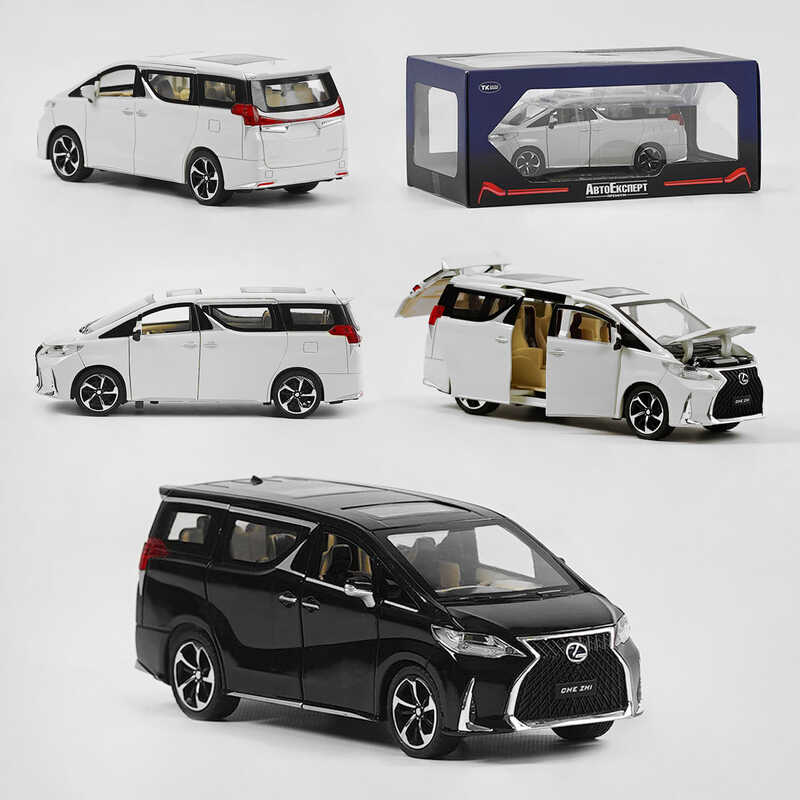 Машинка GT - 09480 (24/2) "Авто Експерт", 2 кольори, металопластик, 1:24, звук, світло, інерція, рухомі елементи, у коробці