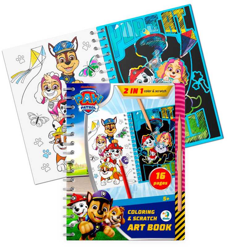 гр Набір для творчості 2в1. Розмальовки та гравюри "Грайся весь день" 200533 (1) "DoDo"