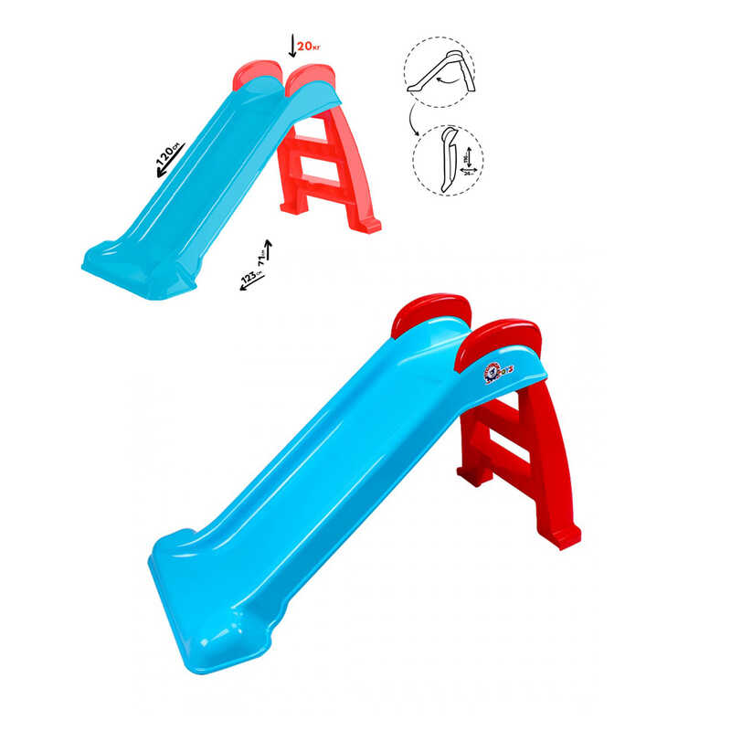 гр Гірка для катання 120 см. 8065 (1) колір синій "Technok Toys"