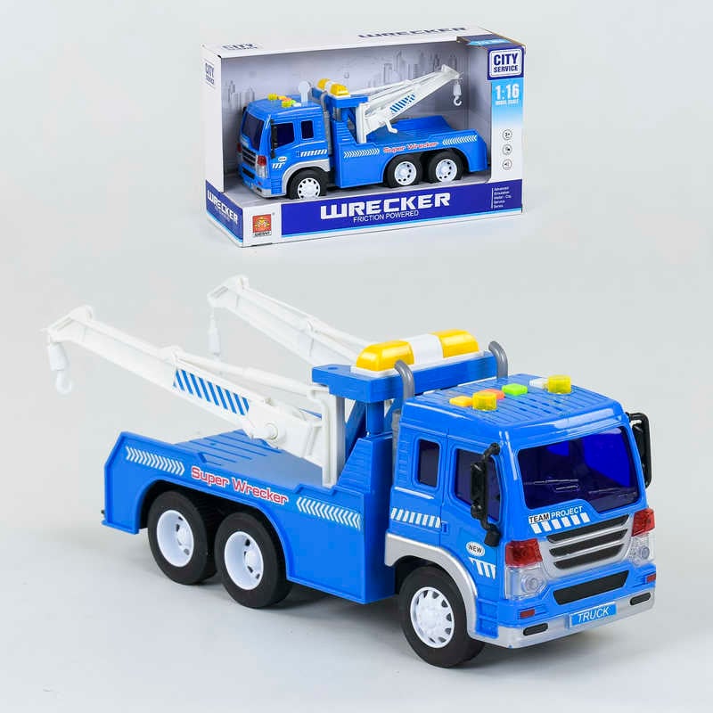 Спецтехніка WY 330 B (24) інерція, світло, звук, інерція, масштаб 1:16, в коробці