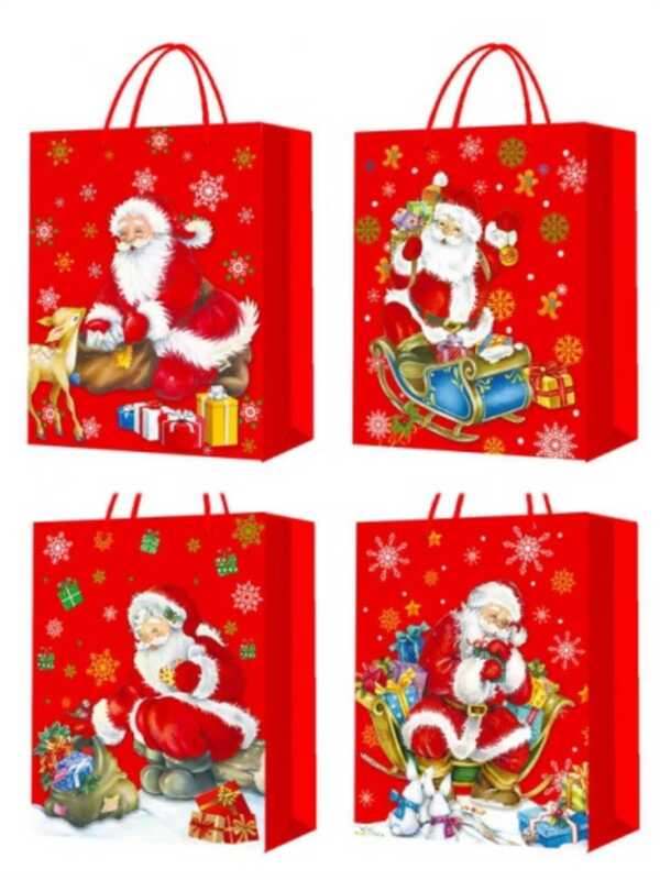 Пакет подарунковий C 69639 (360) 4 види, ВЕЛИКИЙ, ВИДАЄТЬСЯ ТІЛЬКИ МІКС ВИДІВ