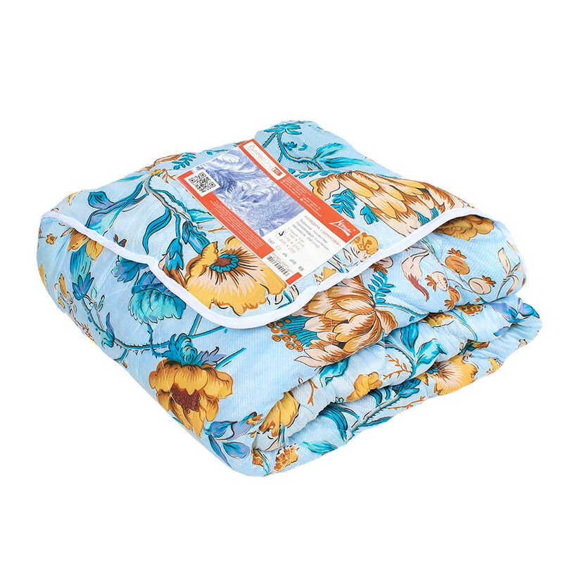 гр Ковдра зимова 175х210см 2020086 (1) Тканина: поліестер, наповнювач: синтепон. Щільність: 350г/м2 Homefort