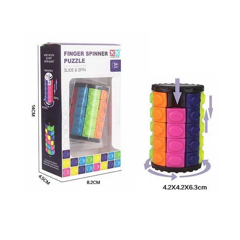 Логічна гра 8602 (240/2) “Finger Spinner Puzzle”, 5 рядів, в коробці
