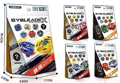 Гра «Beyblade» , бейблейд F 740 (SB) , запускач, металева накладка, мікс видів , в коробці