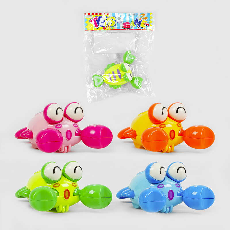 Заводна гра 0156 A (1000) "Рак", 4 кольори, ВИДАЄТЬСЯ ТІЛЬКИ МІКС ВИДІВ