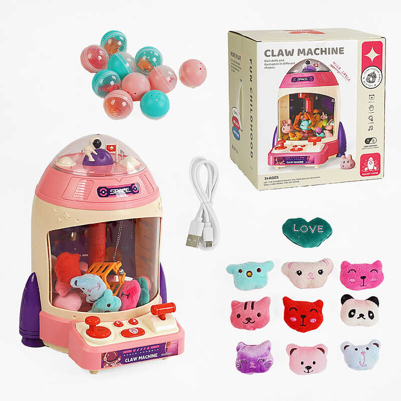 Ігровий автомат G 230 A Штрих =40108 (9) підсвічування, мелодії, на батарейках та від мережі, USB-кабель, в коробці