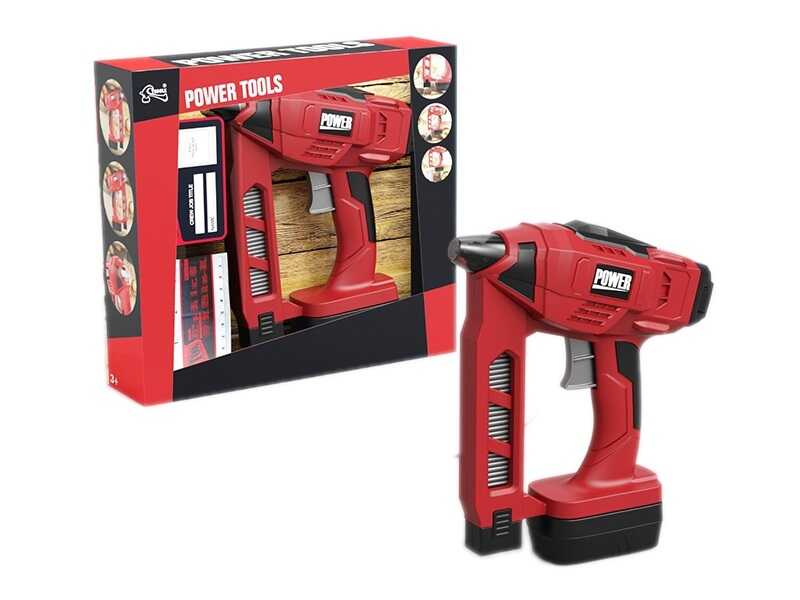 Степлер для цвяхів T 1469 (48/2) звук, підсвічування, аксесуари, в коробці