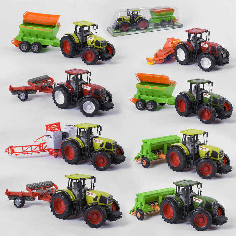 Трактор 6088 А / 2588А / 1588А (12) 8 видів, інерція, в слюді