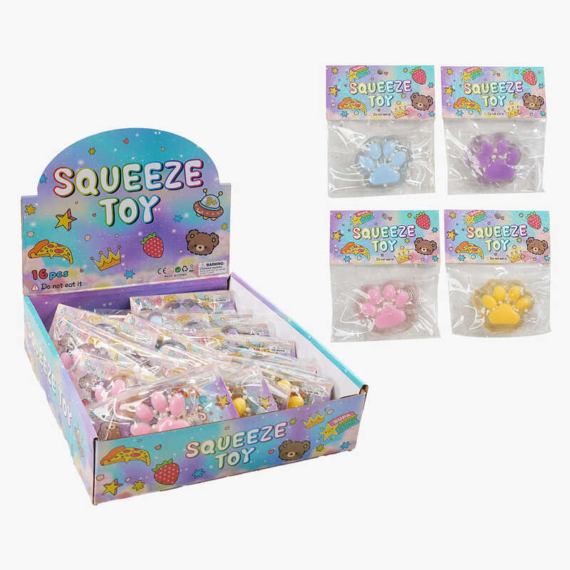 Гра антистрес C 70611 (24) ЦІНА ЗА 16 ШТУК В БЛОЦІ, “Лапка”, підсвічування, в коробці