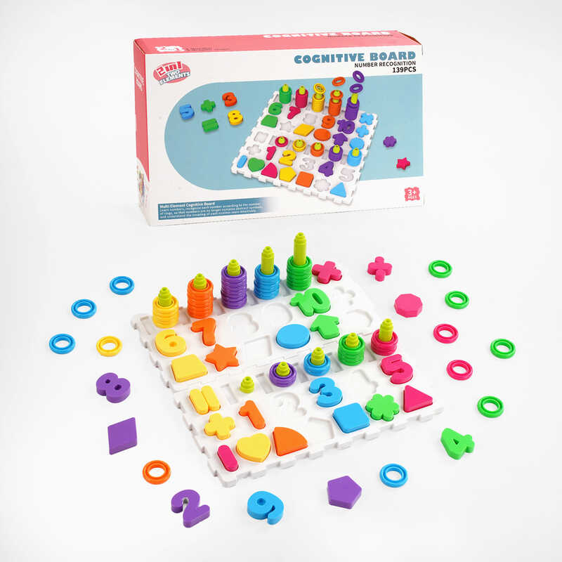 Гра DF 78 (54) 139 елементів, 3 види елементів, в коробці