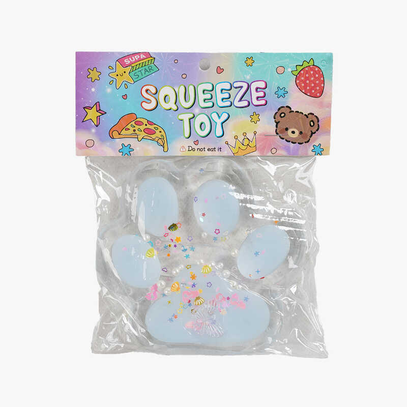 Гра антистрес C 70613 (144/3) ЦІНА ЗА 1 ШТУКУ, “Лапка”, в пакеті