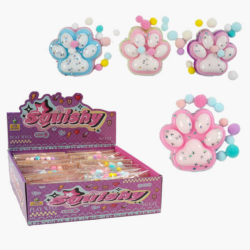 Гра антистрес C 72528 (24) ЦІНА ЗА 16 ШТУК В БЛОЦІ, “Лапка”, в коробці