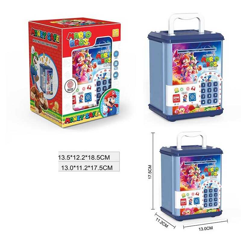Сейф WF 3015 MR/SM/T (72/2) герой, звуки, підсвічування, карта, іграшкові гроші, в коробці