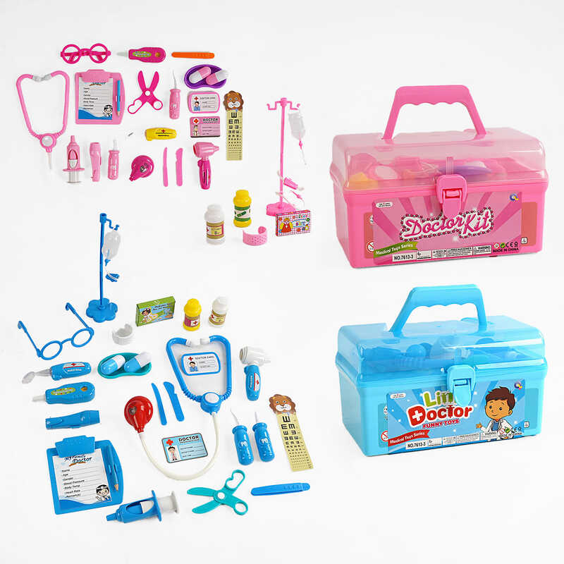 Набір лікаря 7613-3 (36/2) 2 види, у валізі