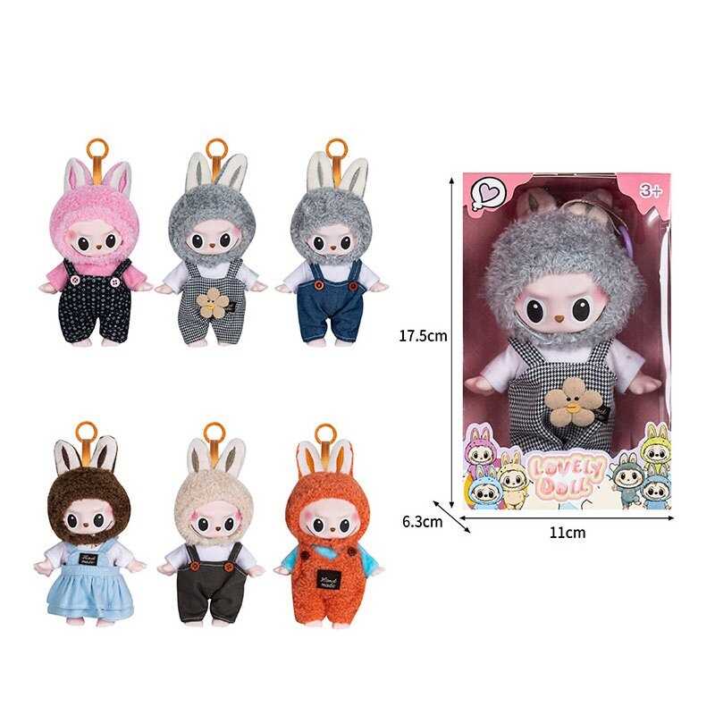 М'яка іграшка-брелок JZ 774 C11 (240/2) герой, розмір - 10х3.5х13.5 см, матеріал - гума, знімний одяг, рухомі кінцівки, текстильна стрічка, карабін, в коробці, ВИДАЄТЬСЯ ТІЛЬКИ МІКС ВИДІВ