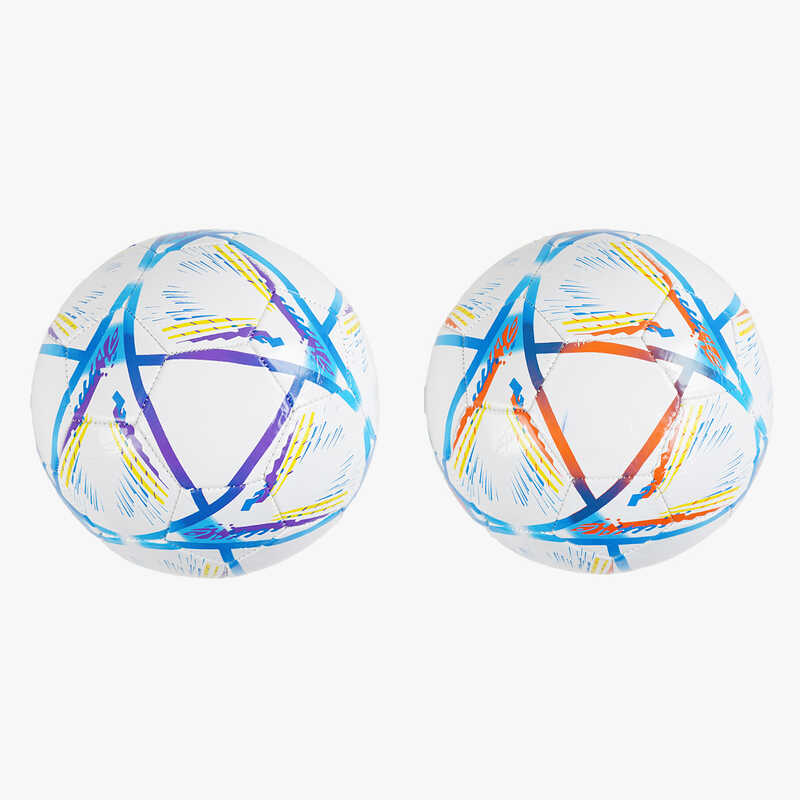 М`яч футбольний C 70145 (100) 2 кольори, розмір №5, матеріал PVC, 280 грамів, гумовий балон