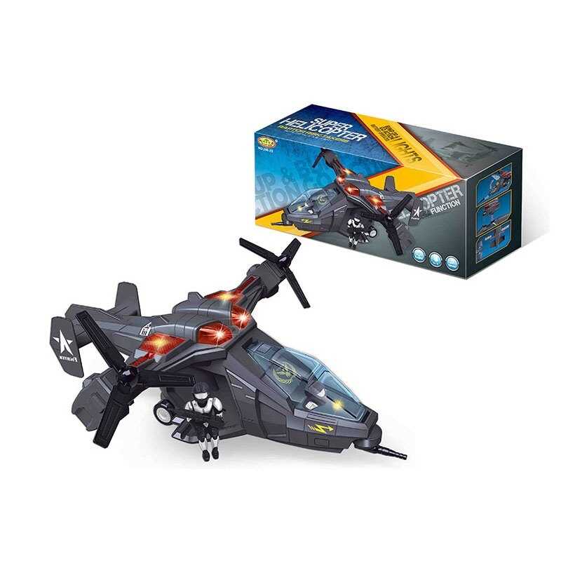 Гвинтокрил 286-23 (48/2) звук, підсвічування, колесо вільного ходу, фігурки, в коробці