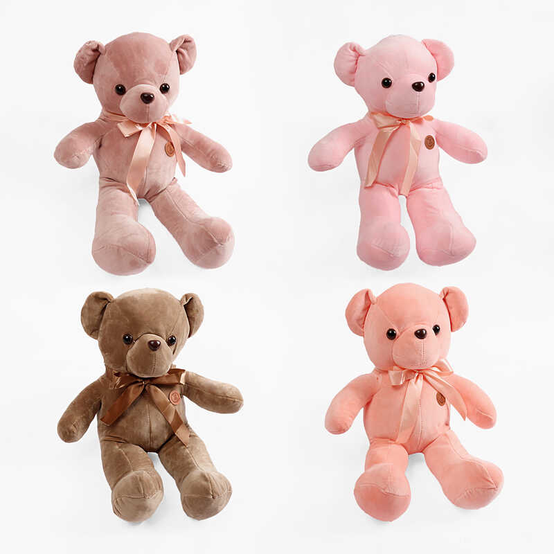 М`яка іграшка M 18542 (100) 4 види, “Ведмедик”, висота: 45 см, ВИДАЄТЬСЯ МІКС