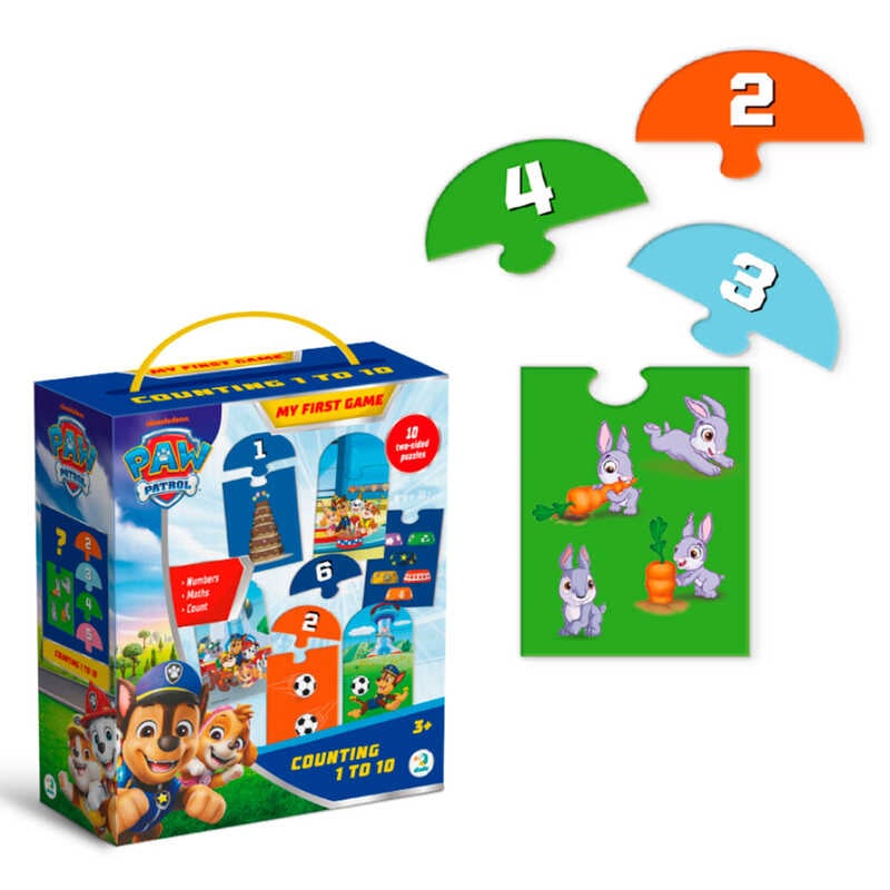 гр Навчальна гра Paw Patrol "Лічба від 1 до 10" 200621 (160) "DoDo"