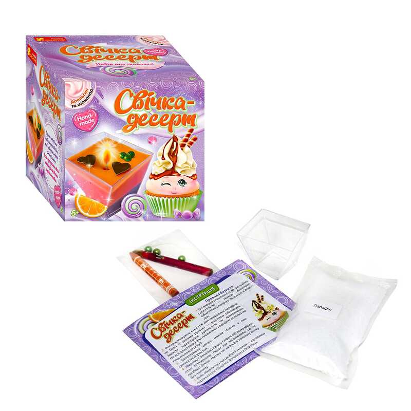 гр Свічка-десерт "Тірамісу" 10100526 (24) "Ранок"