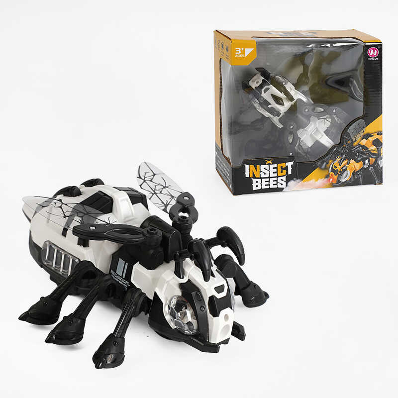 Бджола HJ 908 K (36/2) мелодії, підсвічування, рухає крильцями та ніжками, колесо вільного ходу, в коробці