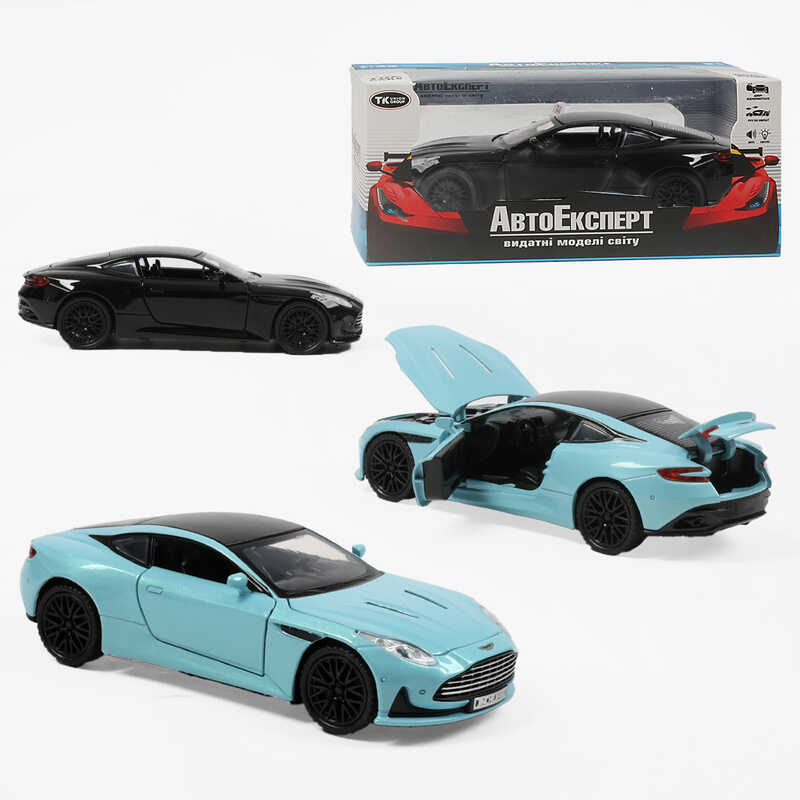 Машинка 84112 (48/2) "Авто Експерт", 2 види, металопластик, 1:32, звук, світло, інерція, відкриваються двері, в коробці