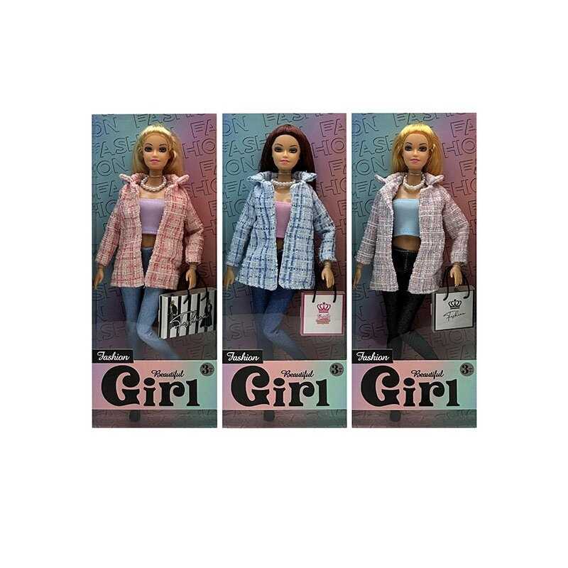 Лялька  XD 119-6 (168/2) висота 30 см, шарнірні суглоби, аксесуари, в коробці, ВИДАЄТЬСЯ МІКС ВИДІВ