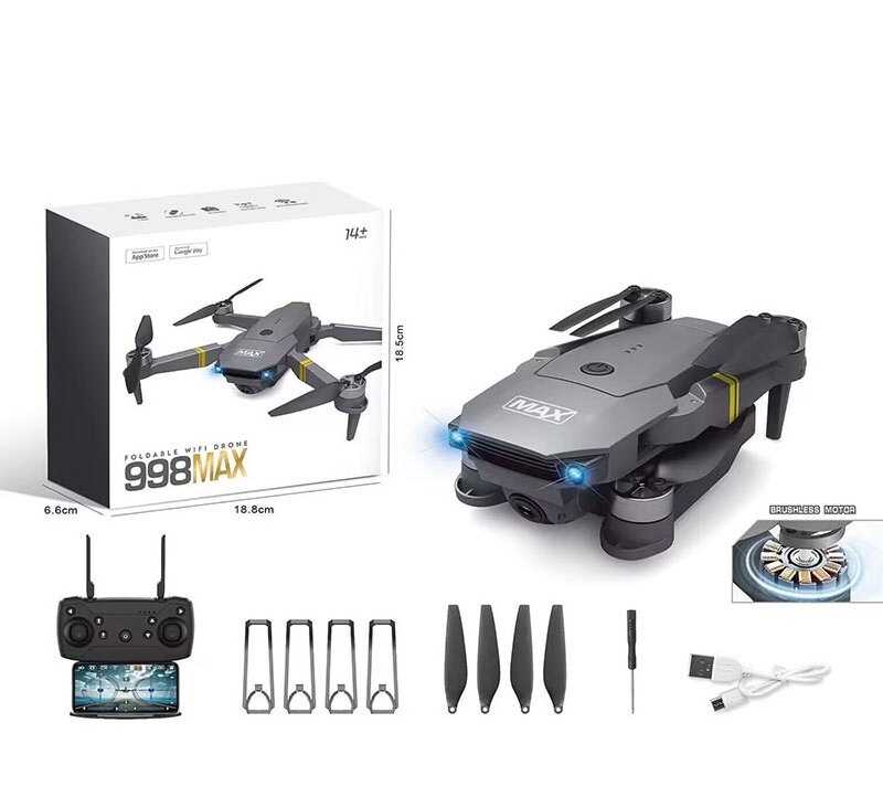 Квадрокоптер на радіокеруванні 998 MAX (36) в коробці