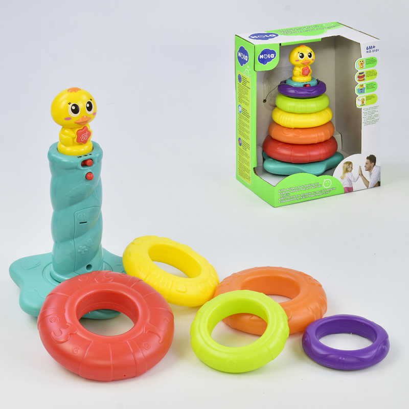 Пірамідка музична 2101 (24/2) в коробці