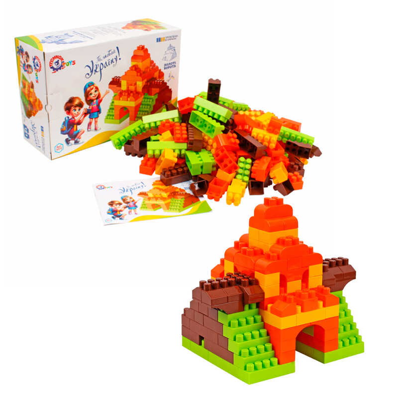 гр Конструктор 0372 (3) "Technok Toys", “Золоті ворота”, 151 деталь, в коробці