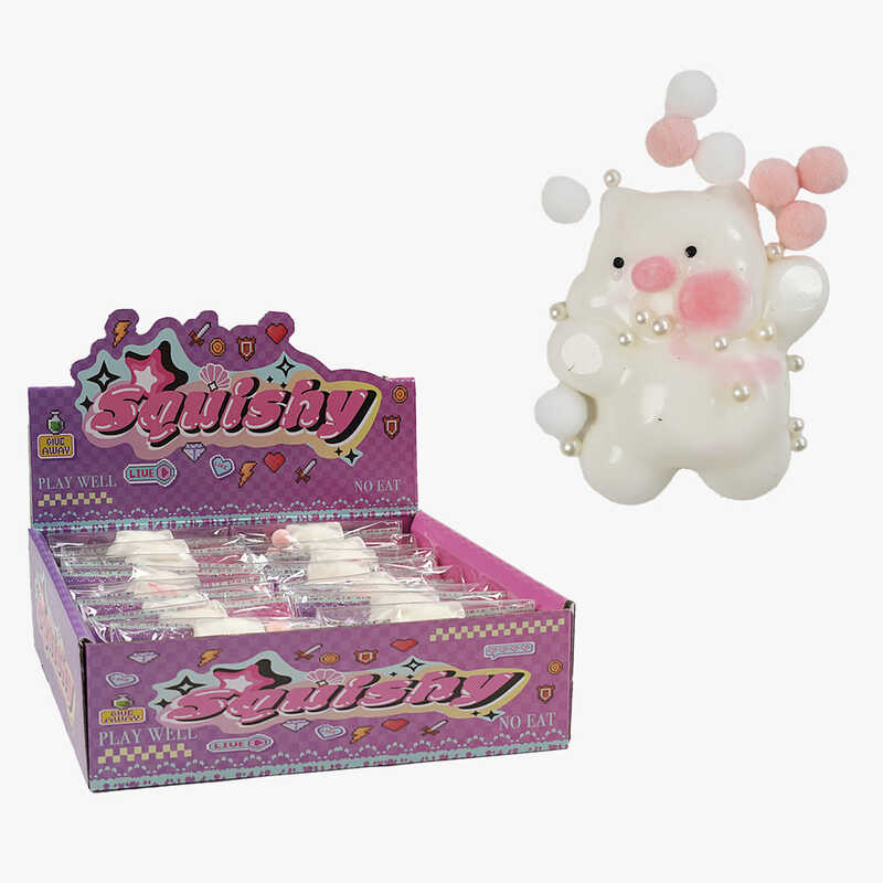 Гра антистрес C 72368 (24) ЦІНА ЗА 16 ШТУК В БЛОЦІ, "Поросятко", в коробці