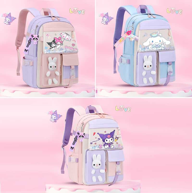 Рюкзак C 72823 (50) 3 види, розмір: 36х20х40 см, 2 відділення, 6 кишень, регульовані лямки, на блискавці, в пакеті, ВИДАЄТЬСЯ ТІЛЬКИ МІКС ВИДІВ