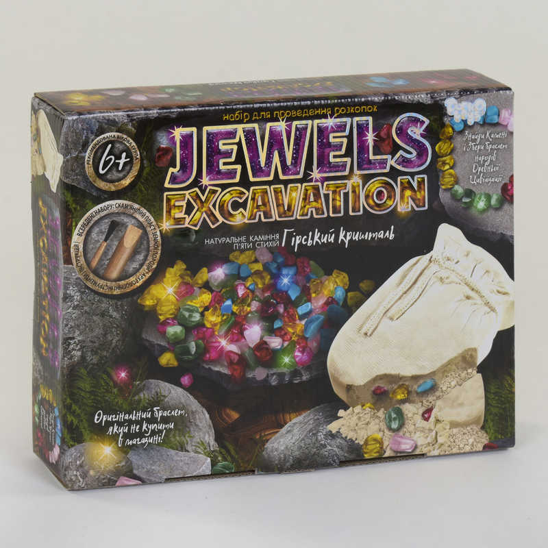 гр Набір для проведення розкопок "Jewels Excavation" JEX-01-02 УКР. (6) "Danko toys"