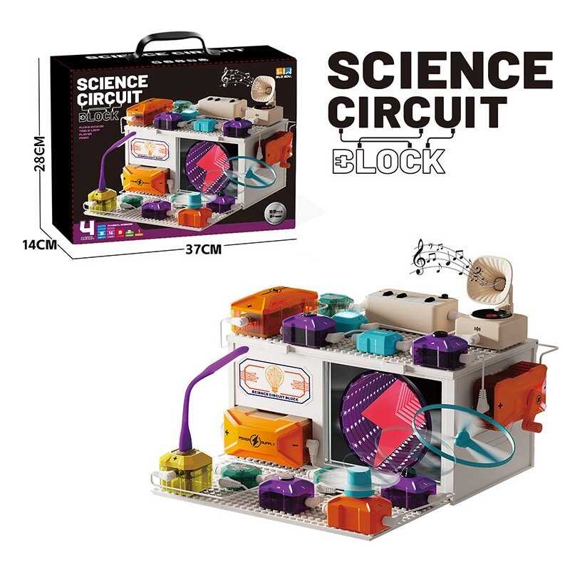 Електронний конструктор D 4007 (18/2) в коробці