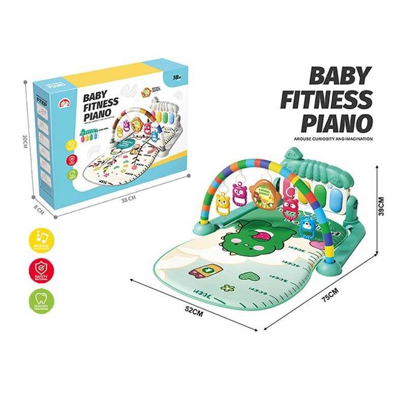 Килимок 688-24 (36) піаніно, мелодія, підсвічування, 4 брязкальця, в коробці