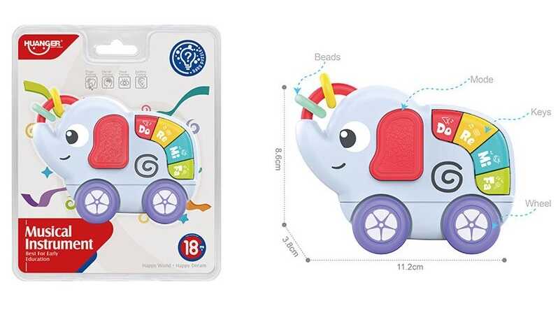 Піаніно НЕ 0546 (48) на батарейках, звук, на листі