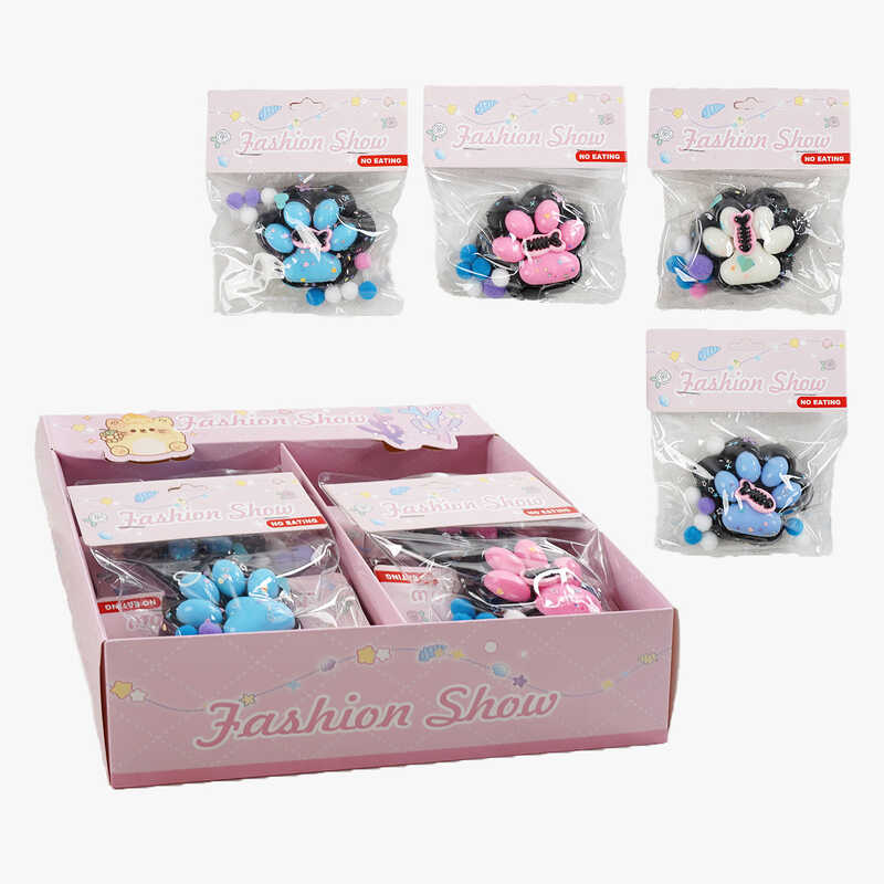 Гра антистрес C 70644 (32) ЦІНА ЗА 12 ШТУК В БЛОЦІ, “Лапка”, в пакеті