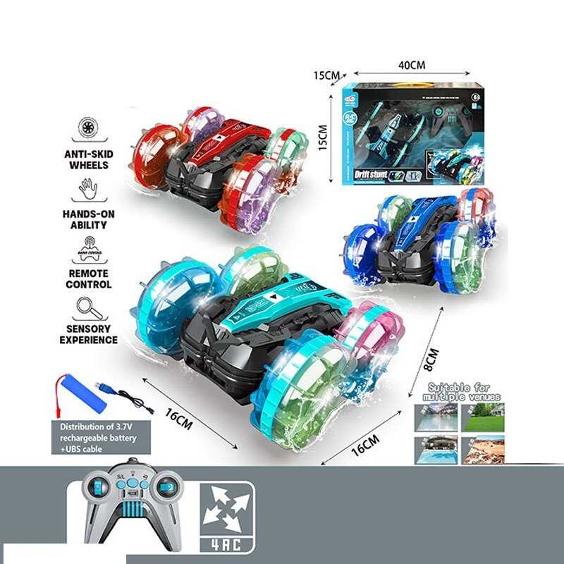 Машина на радіокеруванні 911-736 A (36) акумулятор 3.7 V, пульт 2.4 GHZ, підсвічування, гідроізоляція, в коробці, ВИДАЄТЬСЯ МІКС ВИДІВ