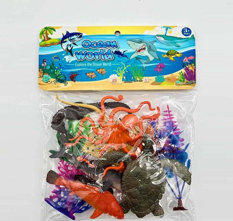 Морські жителі 104-16 (144/2) 8 штук, водорості, в пакеті