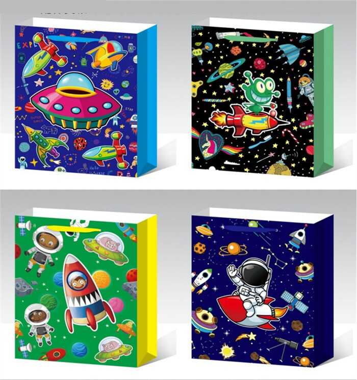 Пакет подарунковий С 69450 (720) 4 види, МАЛЕНЬКИЙ, ВИДАЄТЬСЯ ТІЛЬКИ МІКС ВИДІВ